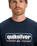 The Quiksilver Mens Box Shaped T-Shirt in Dark Navy