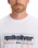 The Quiksilver Mens Box Shaped T-Shirt in White