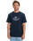 The Quiksilver Mens Type Line T-Shirt in Dark Navy