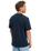 The Quiksilver Mens Type Line T-Shirt in Dark Navy