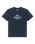 The Quiksilver Mens Type Line T-Shirt in Dark Navy