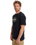 The Quiksilver Mens Type Line T-Shirt in Black