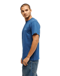 The Quiksilver Mens Mini Logo T-Shirt in Dark Denim