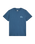 The Quiksilver Mens Mini Logo T-Shirt in Dark Denim