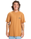 The Quiksilver Mens EV Mini Logo T-Shirt in Almond