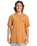 The Quiksilver Mens EV Mini Logo T-Shirt in Almond