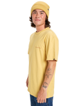 The Quiksilver Mens EV Desert Waves T-Shirt in Rattan