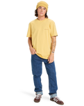 The Quiksilver Mens EV Desert Waves T-Shirt in Rattan