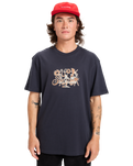 EV Natural Smash T-Shirt in Dark Navy