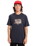 EV Natural Smash T-Shirt in Dark Navy