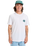 The Quiksilver Mens EV Moon Run T-Shirt in White