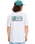 The Quiksilver Mens EV Moon Run T-Shirt in White