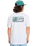 The Quiksilver Mens EV Moon Run T-Shirt in White
