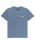 The Quiksilver Mens EVO Border Lines T-Shirt in China Blue