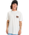 The Quiksilver Mens EVO Youth Crisis T-Shirt in Snow White