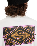 The Quiksilver Mens EVO Youth Crisis T-Shirt in Snow White
