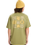 The Quiksilver Mens PTO Sun Flow T-Shirt in Loden Green