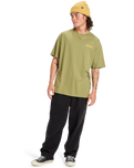 The Quiksilver Mens PTO Sun Flow T-Shirt in Loden Green