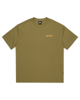 The Quiksilver Mens PTO Sun Flow T-Shirt in Loden Green