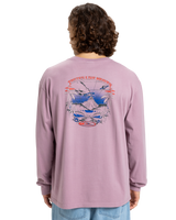 HW Hollow Coves Long Sleeve T-Shirt in Elderberry
