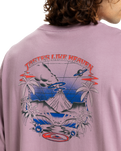 HW Hollow Coves Long Sleeve T-Shirt in Elderberry