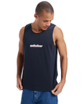 The Quiksilver Mens Archive Mix Vest in Black
