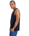 The Quiksilver Mens Archive Mix Vest in Black