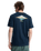 The Quiksilver Mens Dawn T-Shirt in Dark Navy