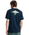 The Quiksilver Mens Dawn T-Shirt in Dark Navy