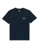 The Quiksilver Mens Dawn T-Shirt in Dark Navy