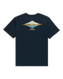 The Quiksilver Mens Dawn T-Shirt in Dark Navy