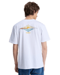 The Quiksilver Mens Dawn T-Shirt in White