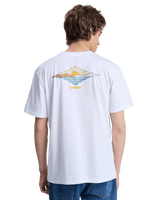 The Quiksilver Mens Dawn T-Shirt in White