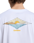 The Quiksilver Mens Dawn T-Shirt in White
