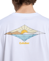 The Quiksilver Mens Dawn T-Shirt in White