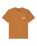 The Quiksilver Mens Bliss Point T-Shirt in Tobacco Brown