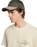 The Quiksilver Mens Bliss Point T-Shirt in Bone White