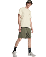 The Quiksilver Mens Bliss Point T-Shirt in Bone White
