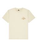 The Quiksilver Mens Bliss Point T-Shirt in Bone White