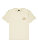 The Quiksilver Mens Bliss Point T-Shirt in Bone White