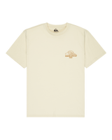 The Quiksilver Mens Bliss Point T-Shirt in Bone White