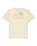The Quiksilver Mens Bliss Point T-Shirt in Bone White
