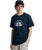 The Quiksilver Mens Fundamental Ride T-Shirt in Dark Navy