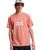 The Quiksilver Mens Fundamental Ride T-Shirt in Desert Sand