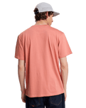 The Quiksilver Mens Fundamental Ride T-Shirt in Desert Sand