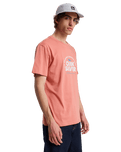 The Quiksilver Mens Fundamental Ride T-Shirt in Desert Sand