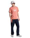 The Quiksilver Mens Fundamental Ride T-Shirt in Desert Sand