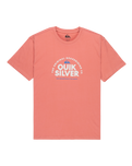 The Quiksilver Mens Fundamental Ride T-Shirt in Desert Sand