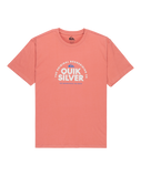 The Quiksilver Mens Fundamental Ride T-Shirt in Desert Sand