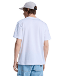 The Quiksilver Mens Fundamental Ride T-Shirt in White